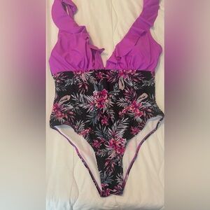 Floral One Piece Swimsuit